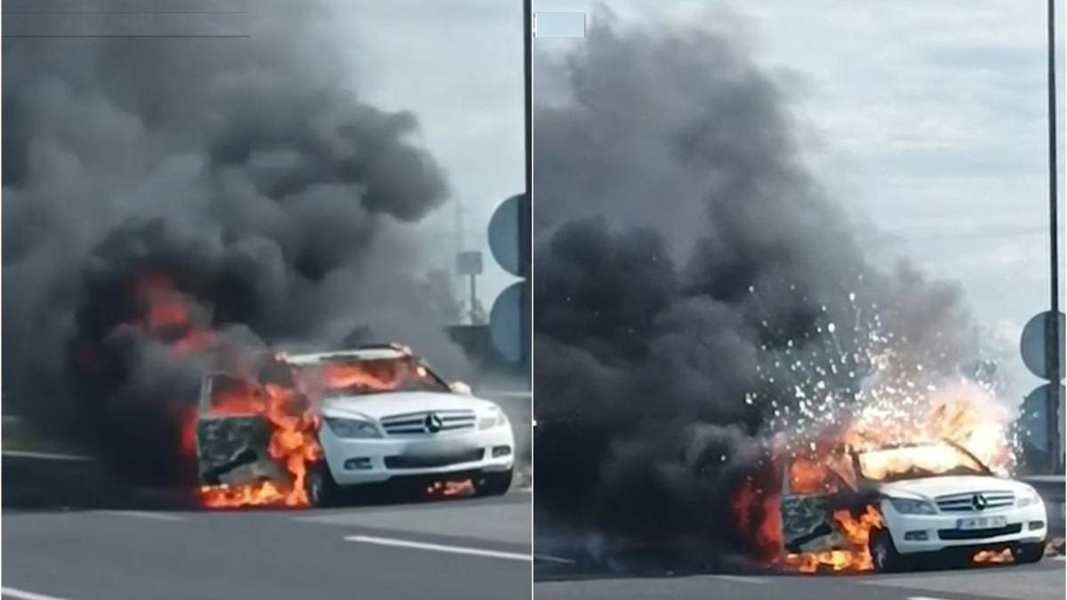 masina romani facut scrum autostrada ungaria