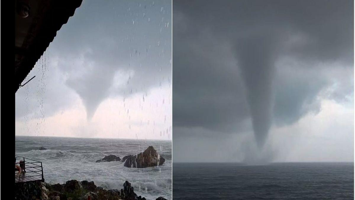 fenomen meteorologic spectaculos marea neagra tromba marina bulgaria