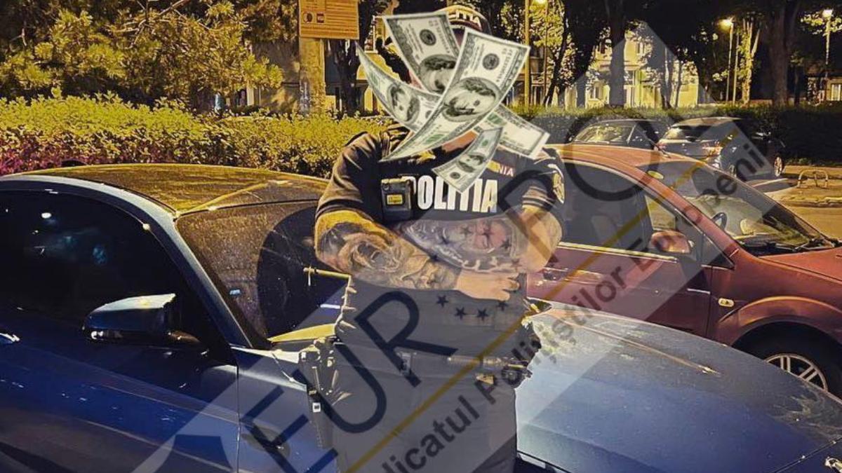 politist dealer brasov imbracat uniforma dat afara retinut