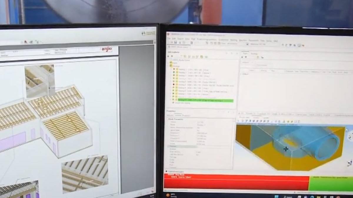 premiera doi roboti anegajati fabrica constructii lemn bacau