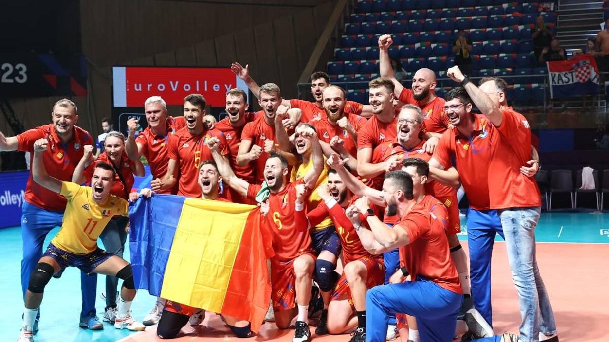 romania calificat sferturi finala campionatul european volei