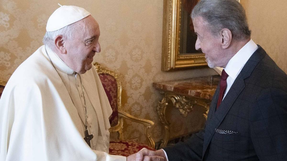 sylvester stallone intalnire papa francisc marturisire surprinzatoare