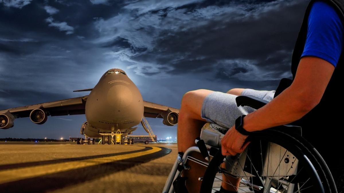 drama unui barbat in scaun cu rotile refuzat de o companie aeriana