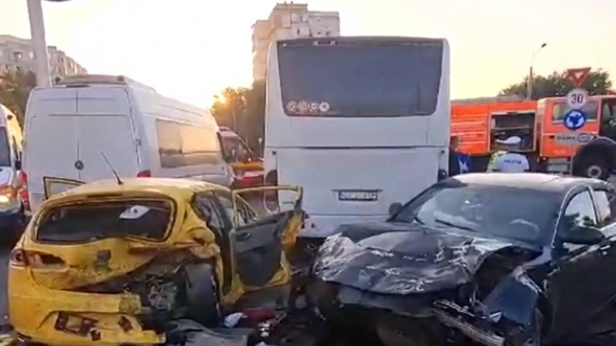 accident giratoriu constanta sofer drogat