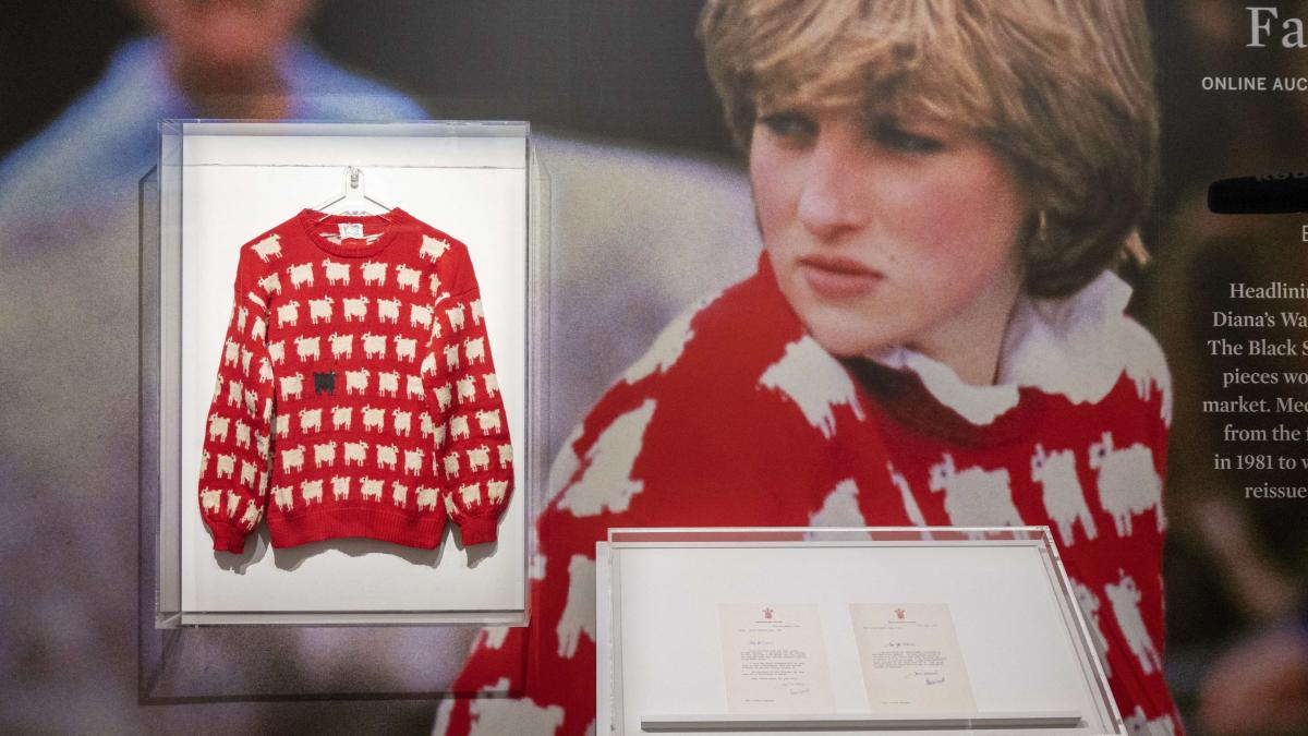 casa licitatii printesa diana pulover oi