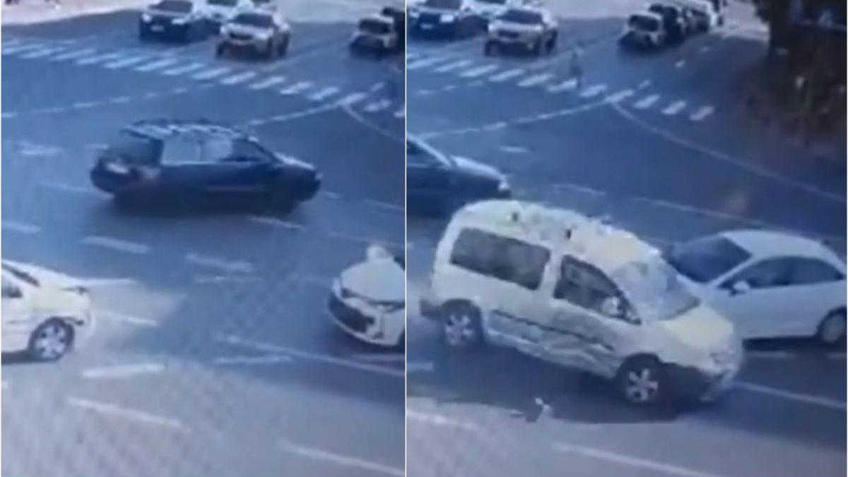 moment masina politie izbita intersectie iasi