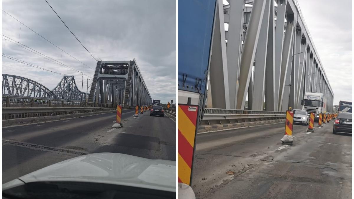 restrictii trafic ambele sensuri autostrada a 2 bucuresti constanta lucrari pod borcea