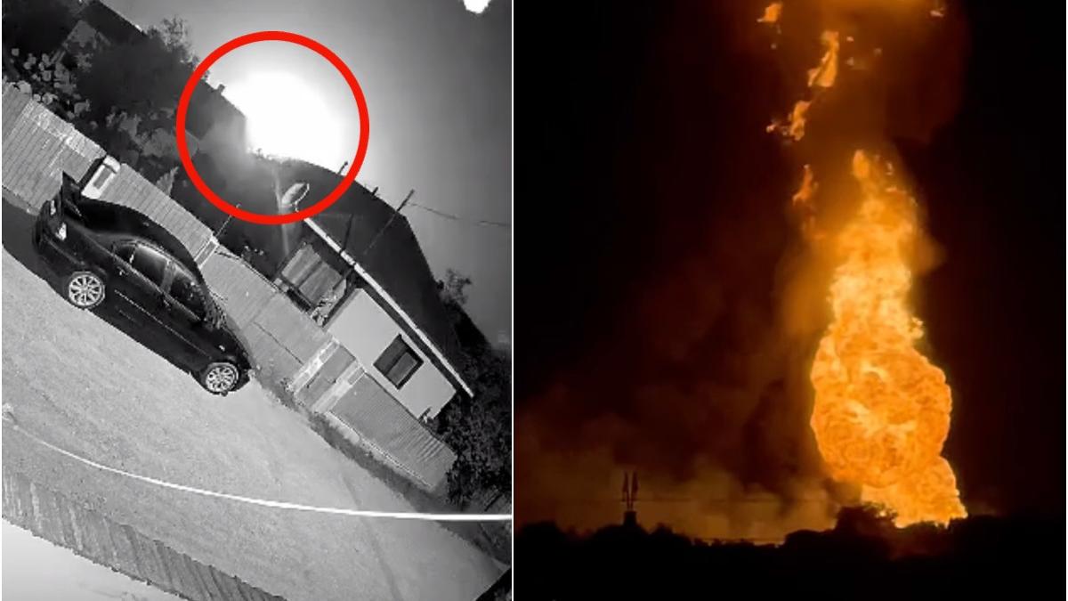 moment explozie magistrala gaz calimanesti