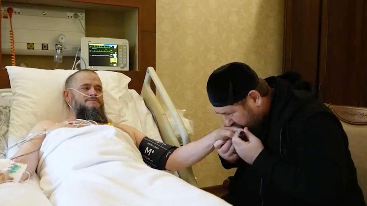 ramzan kadirov filmat spital moscova bolnav mort