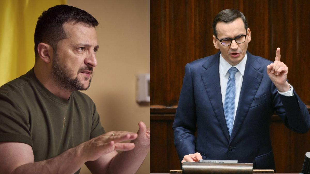 tensiuni polonia ucraina zelenski joc teatru politic