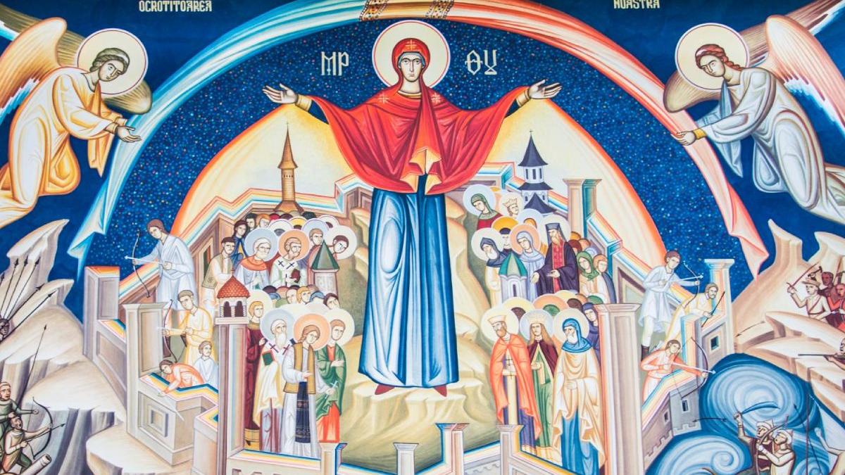 calendar ortodox 1 octombrie 2023 sarbatoare cruce rosie acoperamentul maicii domnului