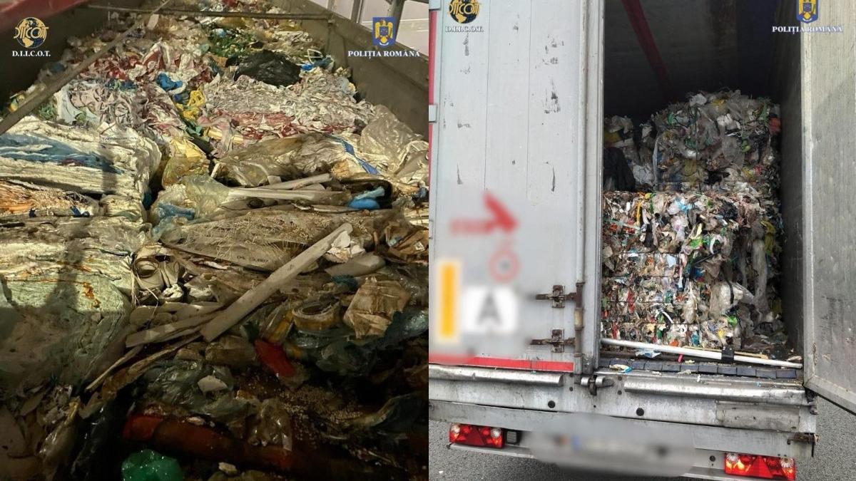 actiune romania gunoaie 1500 tone deseuri ilegal