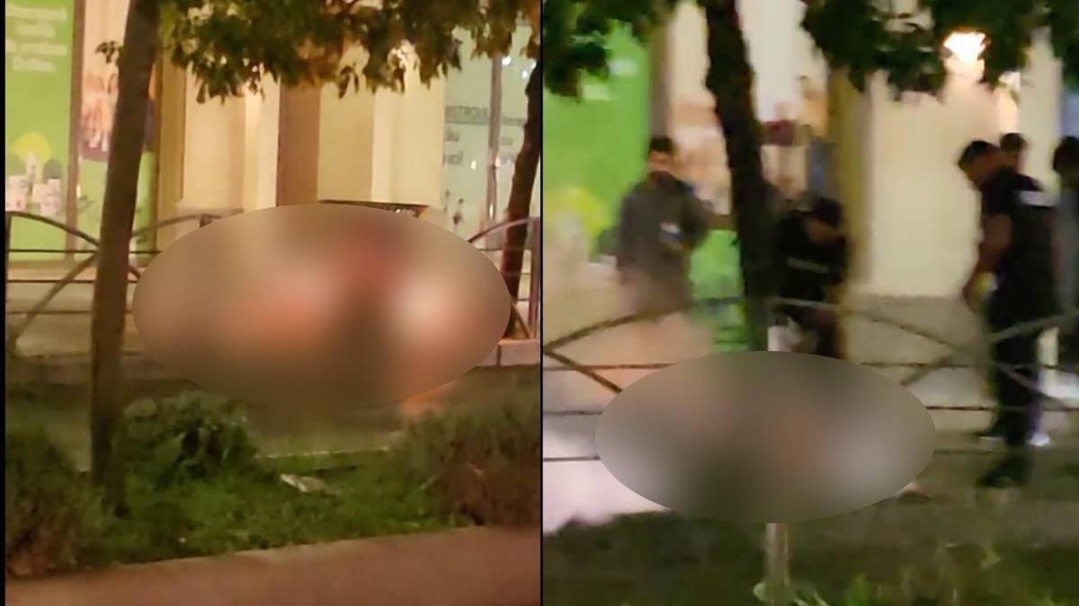 barbat dat foc centru vechi capitala politisti salvat viata