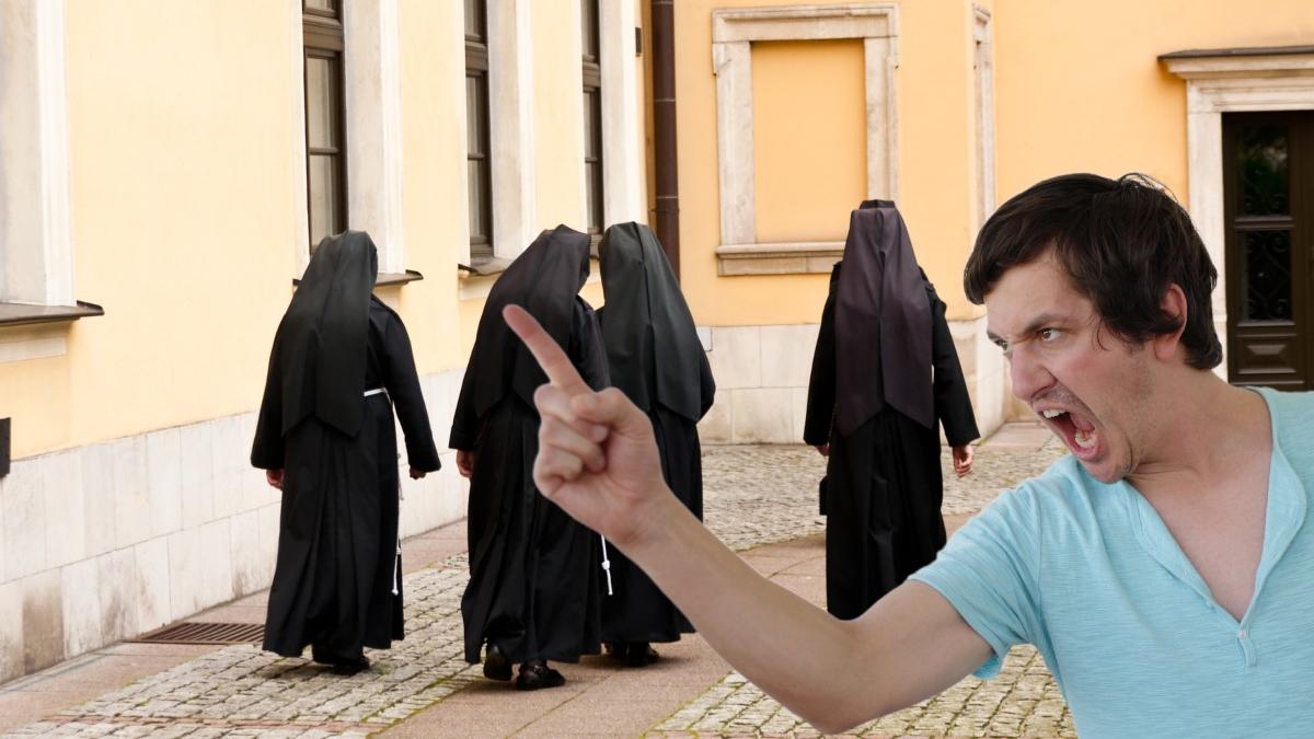 maicute manastire techirghiol agresate amenintate cu moartea individ periculos