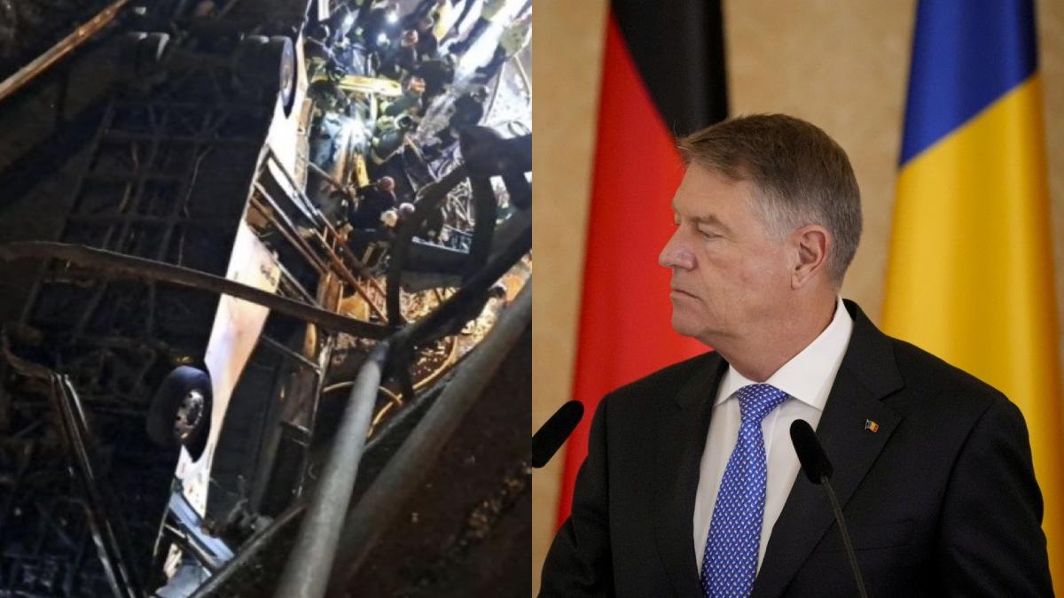 klaus iohannis mesaj 4 romani au murit accident autocar italia