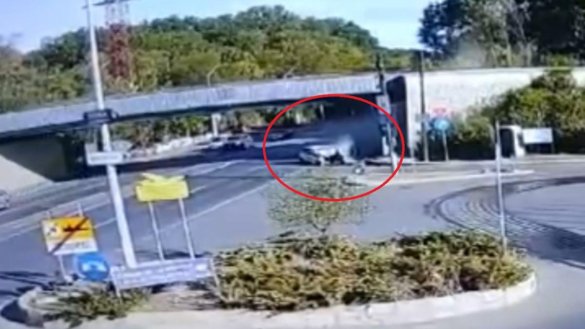 accident doctor cornel petreanu filmat camera de supraveghere