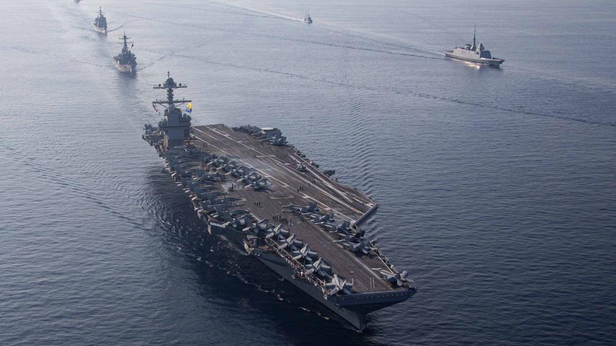 razboi israel sua trimite uss gerald ford cel mai mare portavion marea mediterana