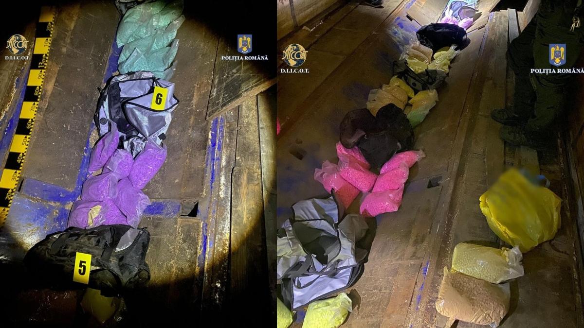 captura record exstasy romania droguri 4 milioane euro descoperite arges