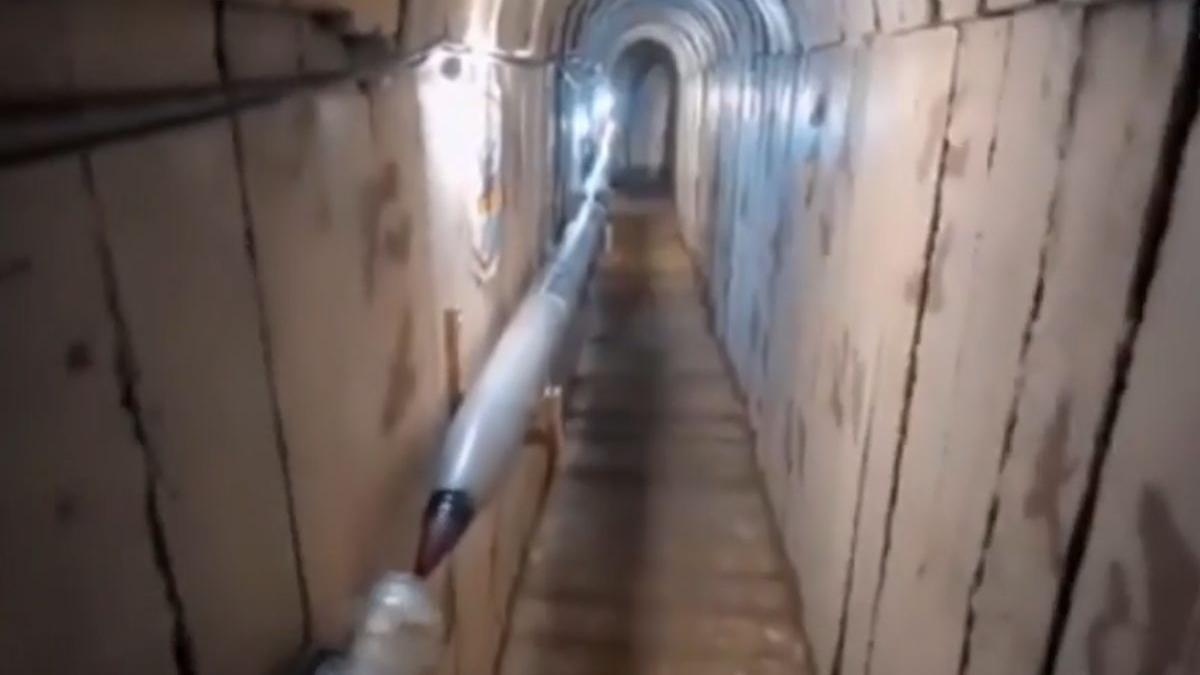 imagini tuneluri hamas gaza galerii pline rachete lansate asupra israel