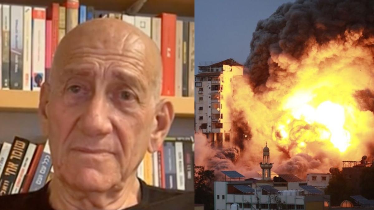 fost premier ehud olmert anunt plan razboi israel