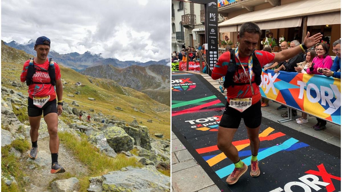 levente polgar sportiv alba prima persoana cu handicap din lume ultramaraton