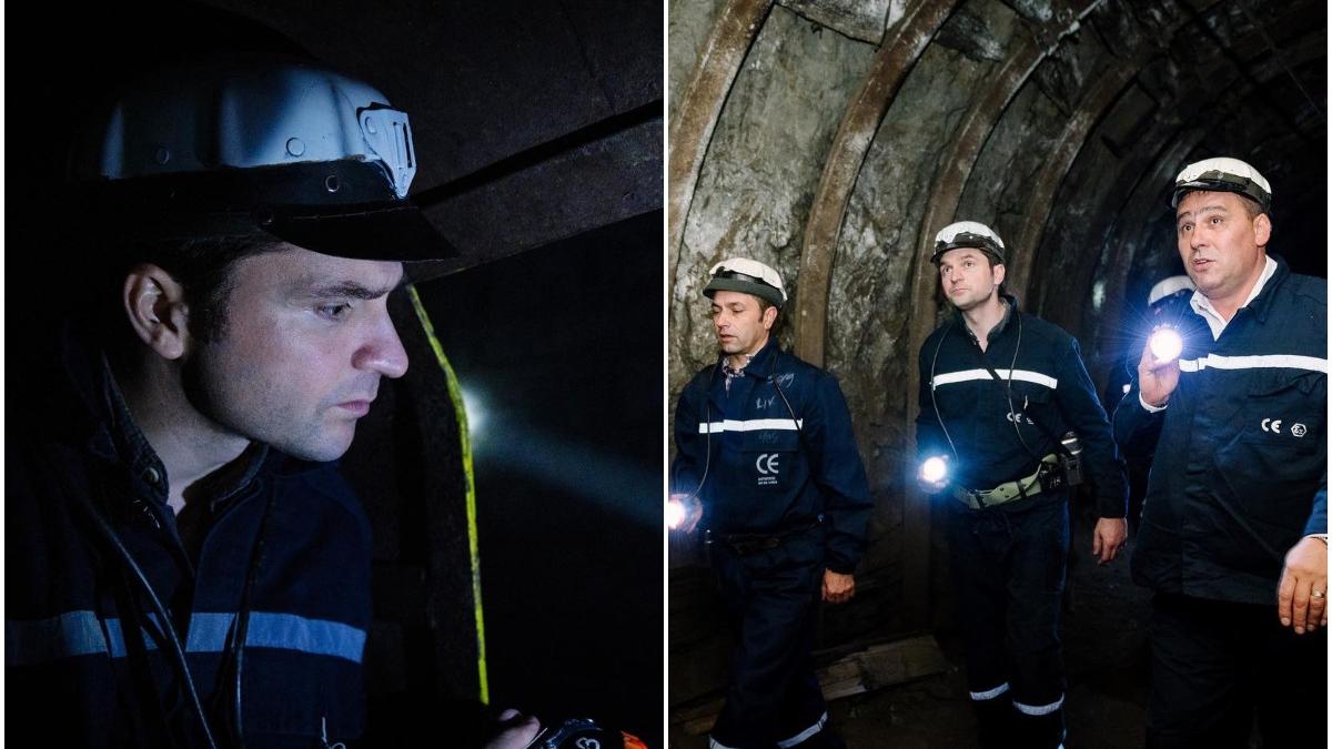 ministrul energiei sebastian burduja pnl vizita mina livezeni
