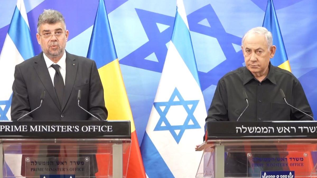 marcel ciolacu intalnire conferinta benjamin netanyahu israel