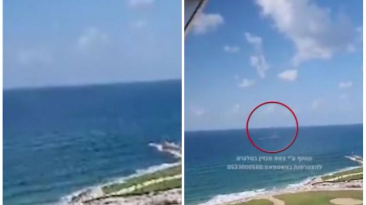 racheta terorist mare faleza tel aviv