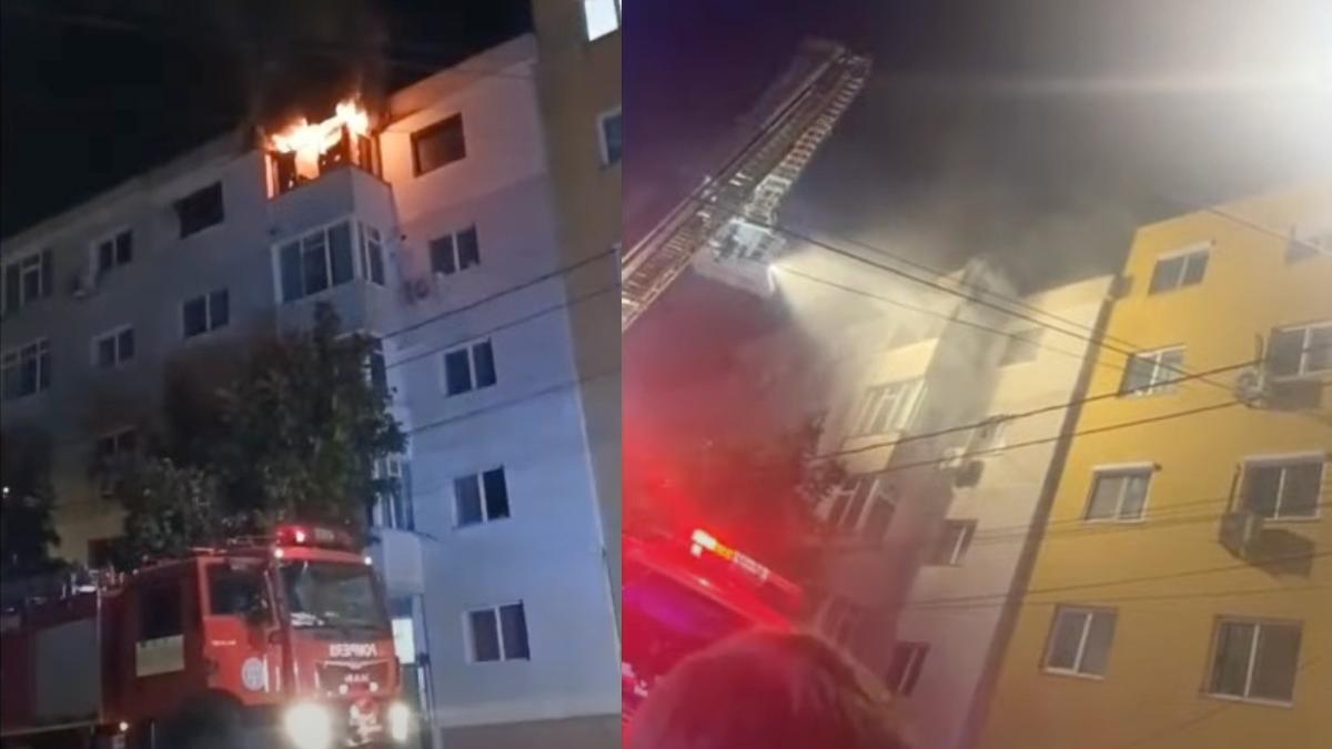 barbat techirghiol sotie batuta incendiu locuinta politie