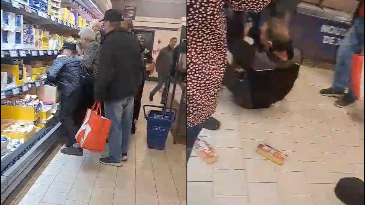 oameni calcat in picioare cascaval pret redus suceava imagini virale