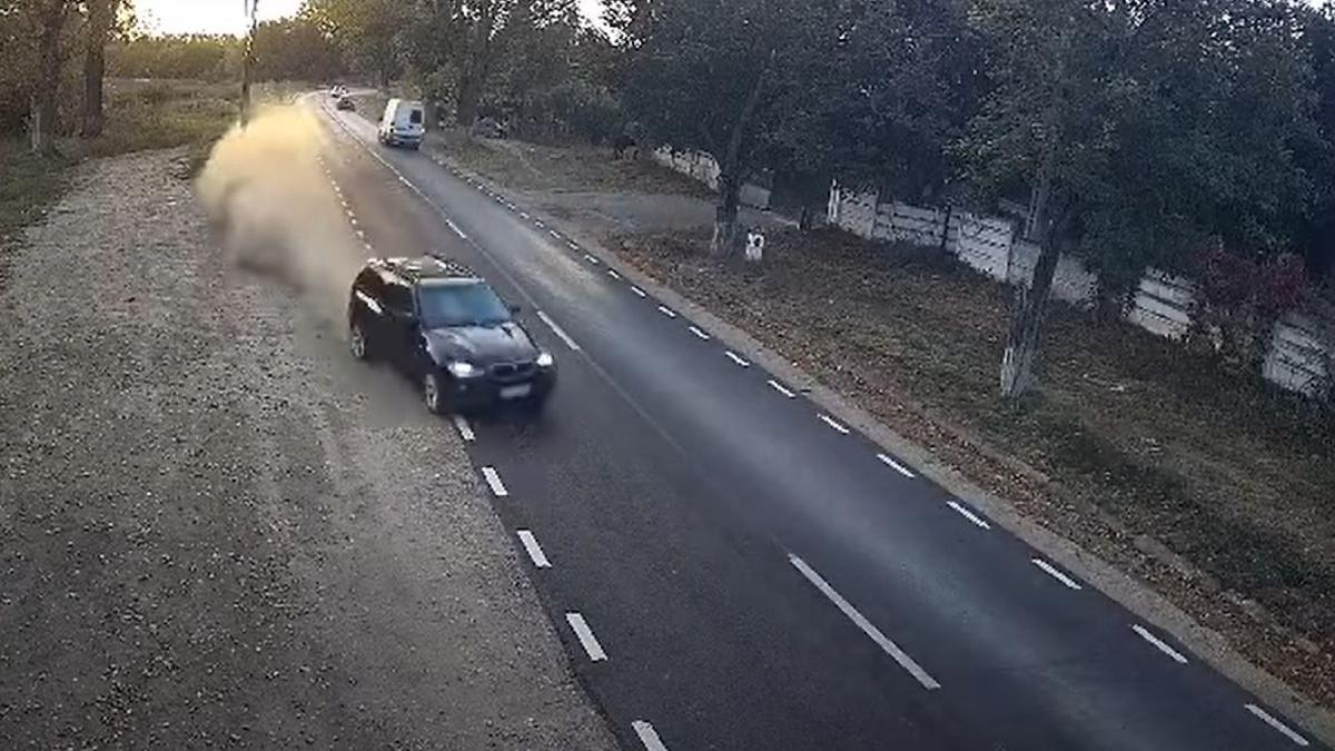 tanara accident filmat camera de supraveghere prietena calarasi dolj