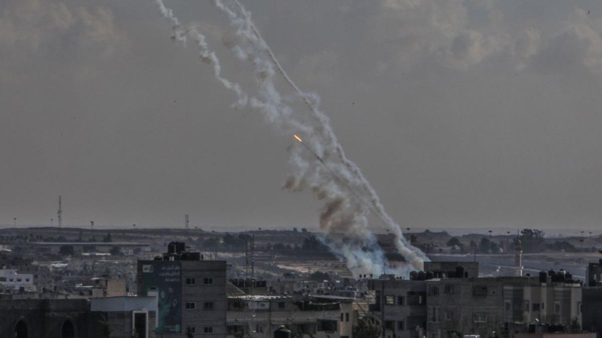 combustibil gaza rachete teroristi rezervoare rafah fotografiate satelit