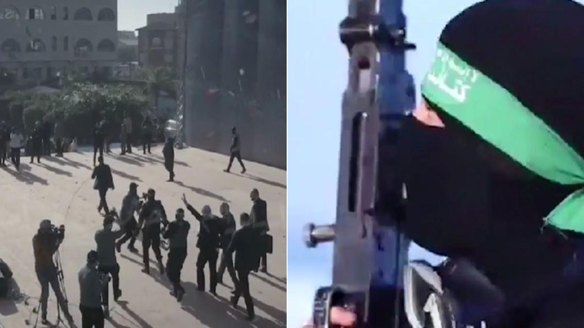 macelar khan younis clip propaganda terorist gaza colonel sri muzica buna film ridicol