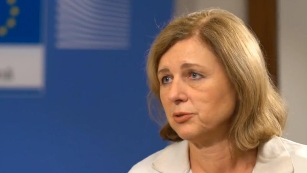 vera jourova vicepresedinte comisia europeana atac israel