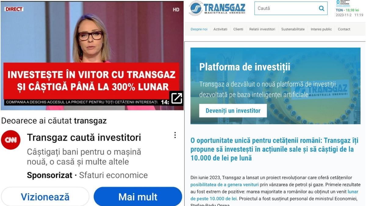 campanii phishing transgaz imagine antena 3 cnn