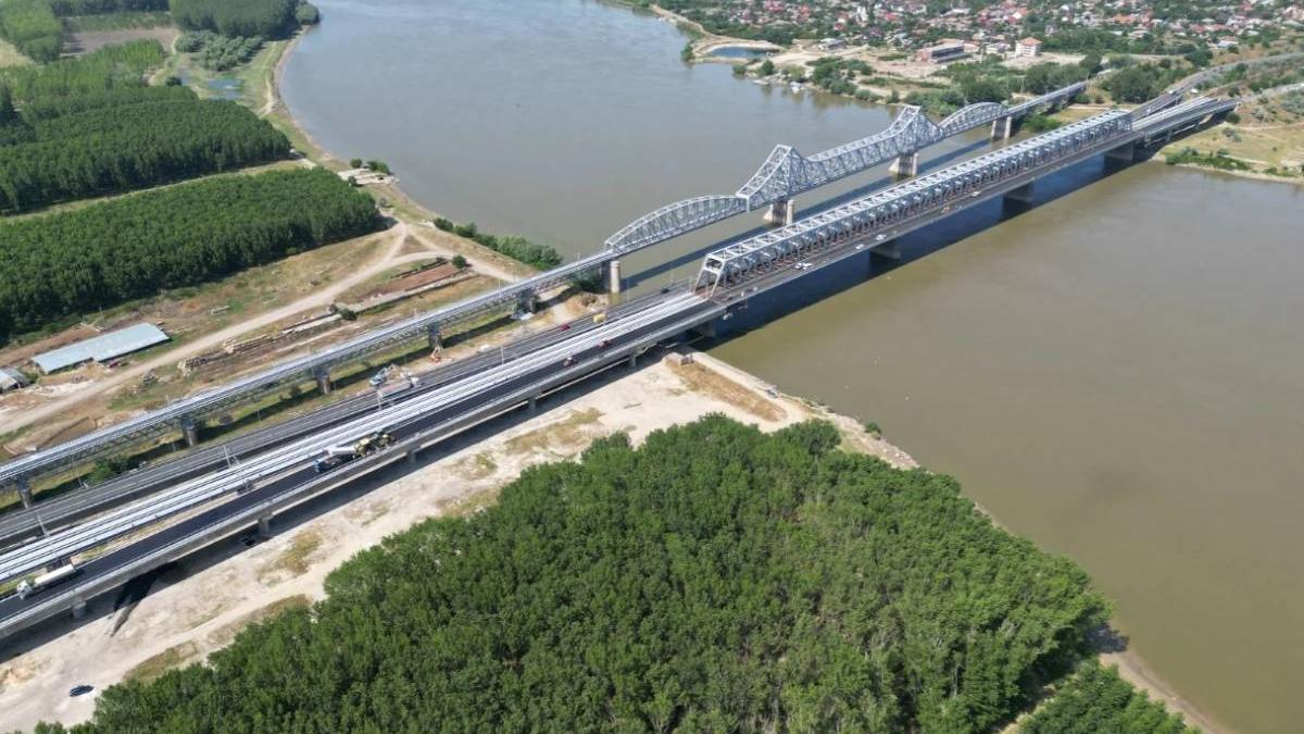 cnair lucrari reparatii pod bratul borcea circulatie inchisa bucuresti constanta a2