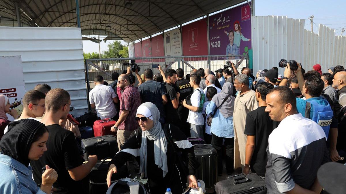 romani exclusi evacuare gaza a treia zi deschiderea granitei egipt