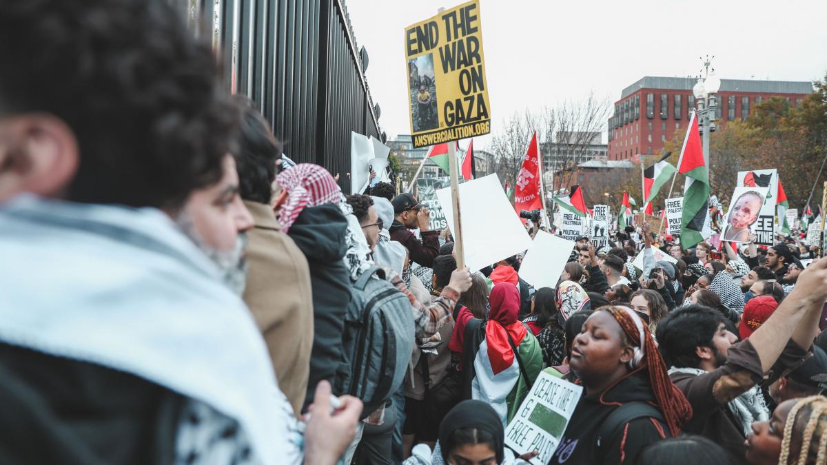 protest casa alba palestina