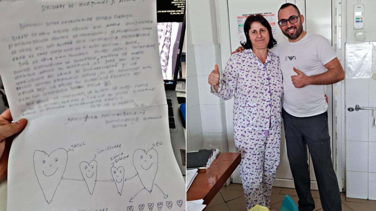 educatoare gorj mesaj emotionant multumire medic operatie