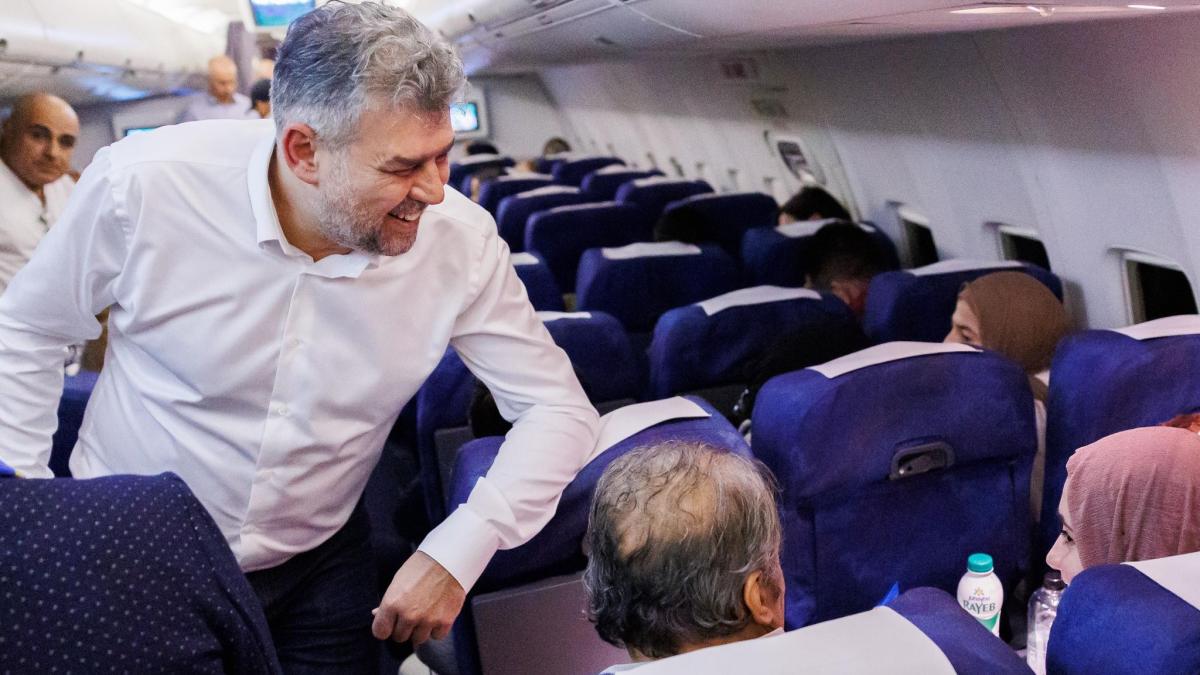 marcel ciolacu intors tara primii romani salvati fasia gaza