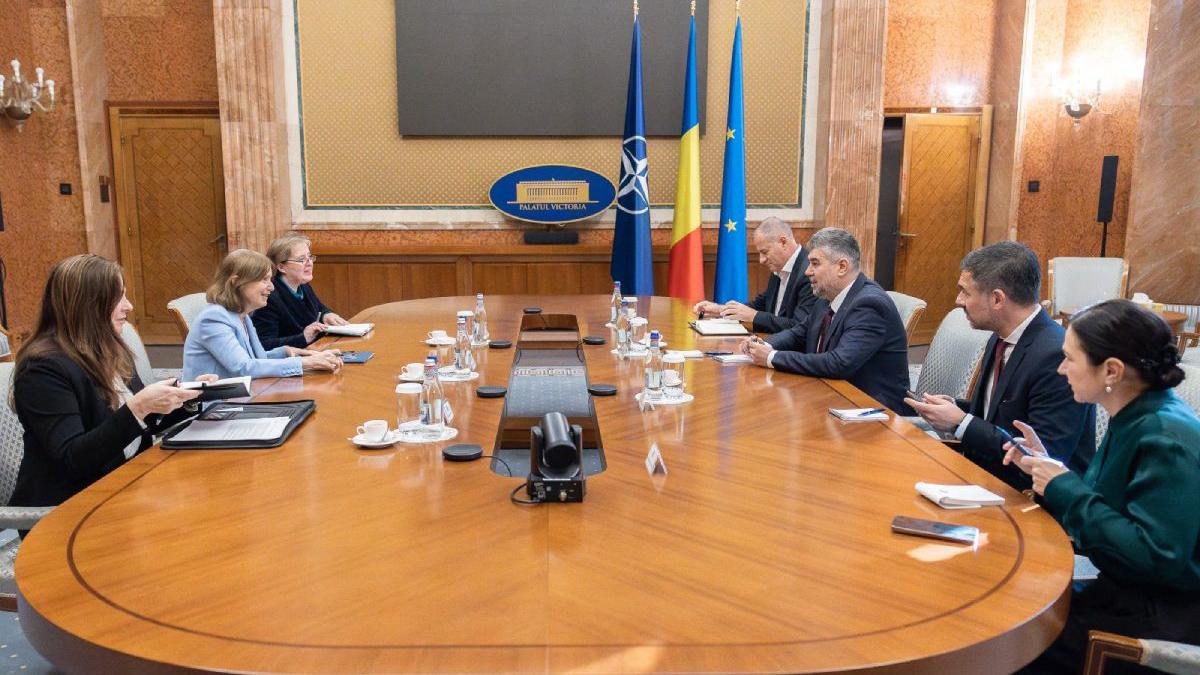 premierul marcel ciolacu intalnire ambasadoare sua bucuresti programul visa waiver