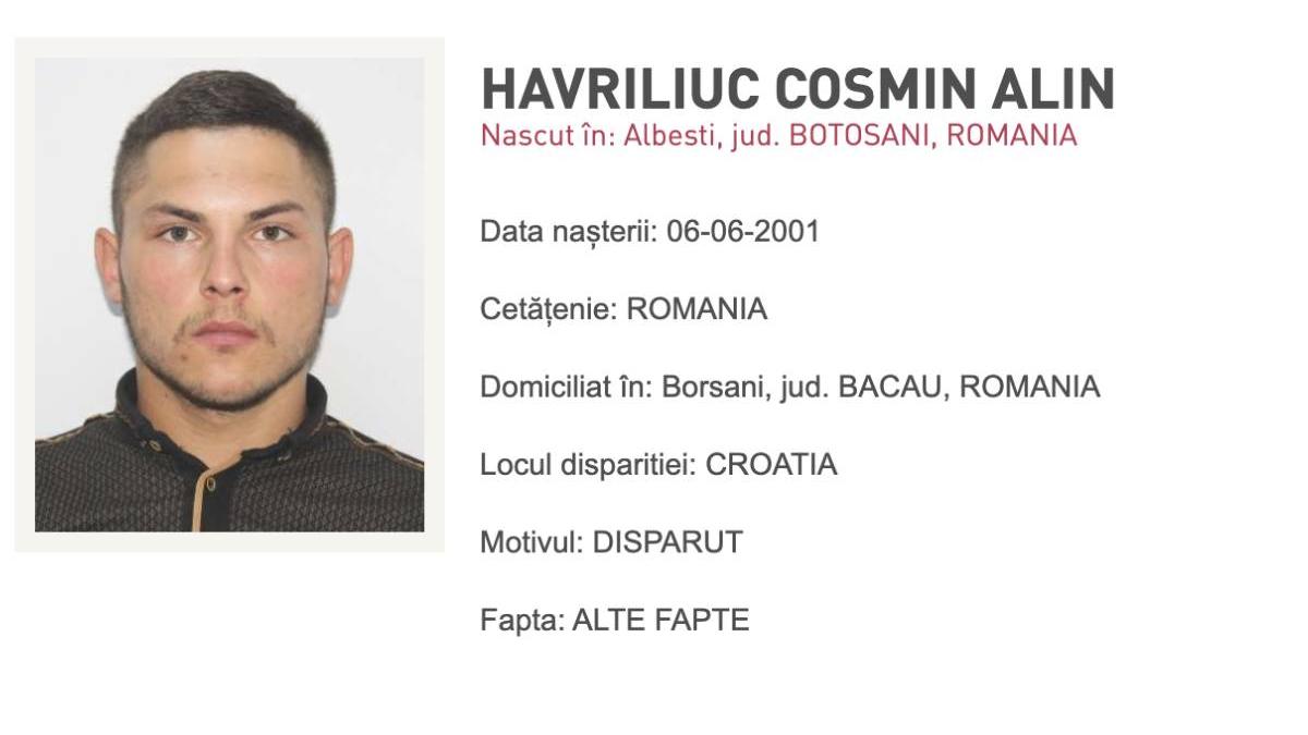 tanar botosani disparut plecat munca croatia pierdut legatura familie