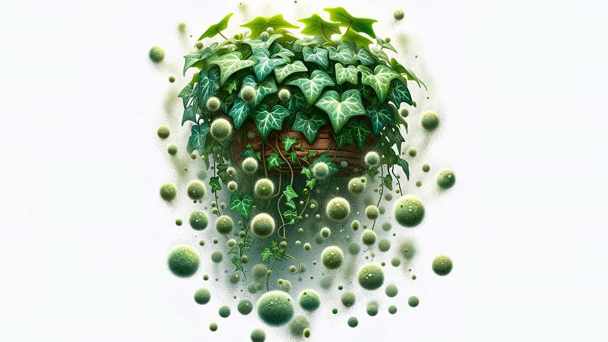 iedera englezeasca mucegai