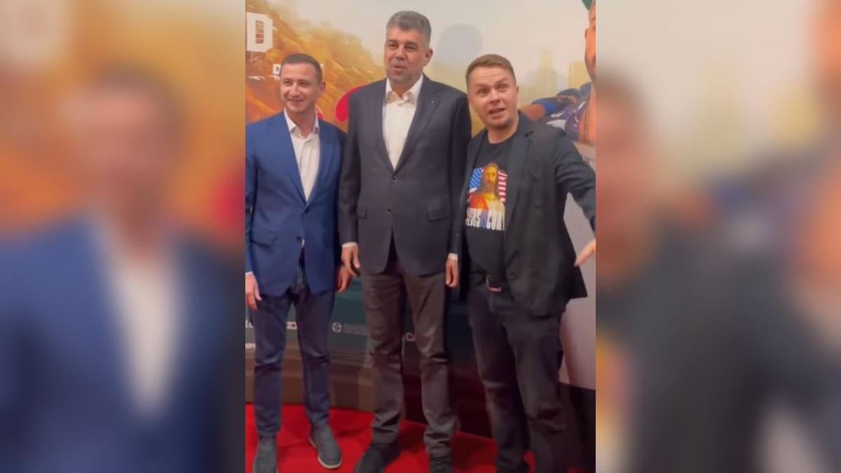 premierul marcel ciolacu lansare film miami bici 2