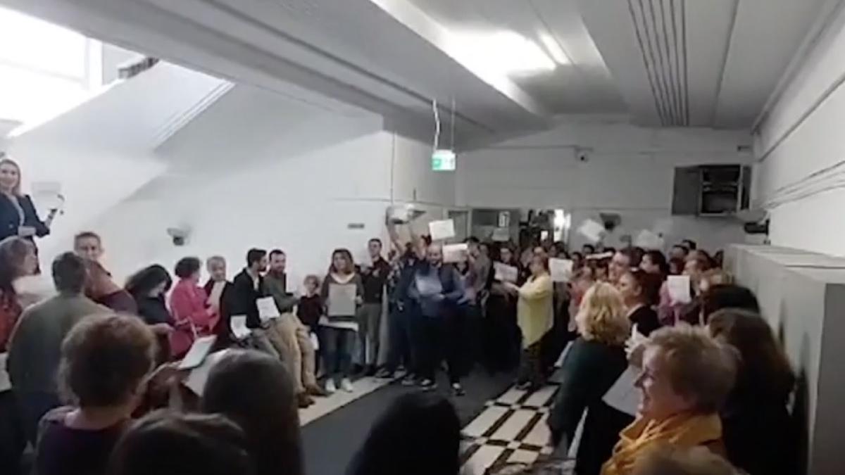 protest ministerul sanatatii angajatii cer salarii mai mari alexandru rafila