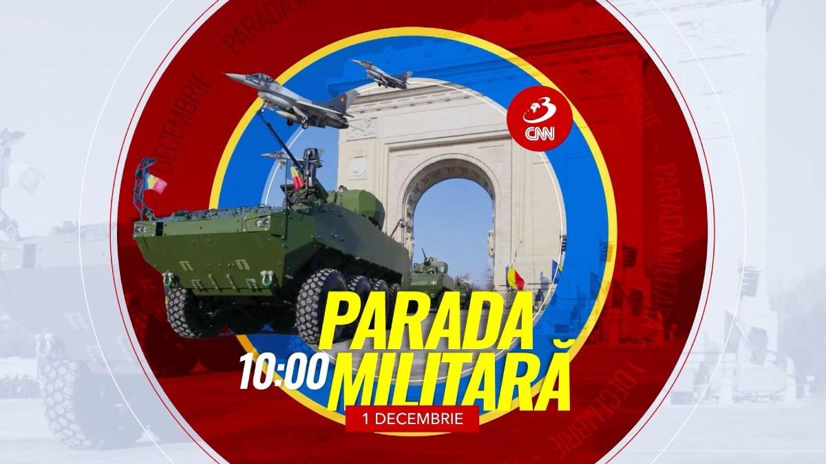 parada militara ziua nationala bucuresti armata romana antena 3 cnn