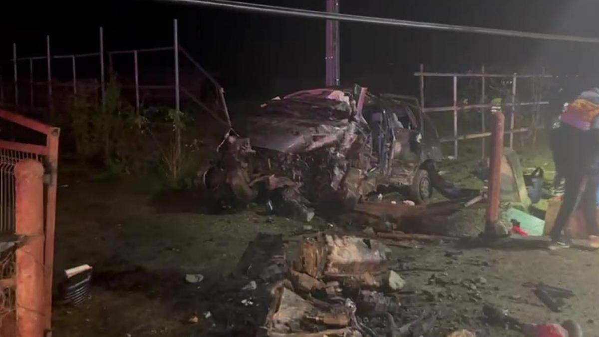 doi morti patru raniti masina rasturnata curtea imobil vad judetul maramures