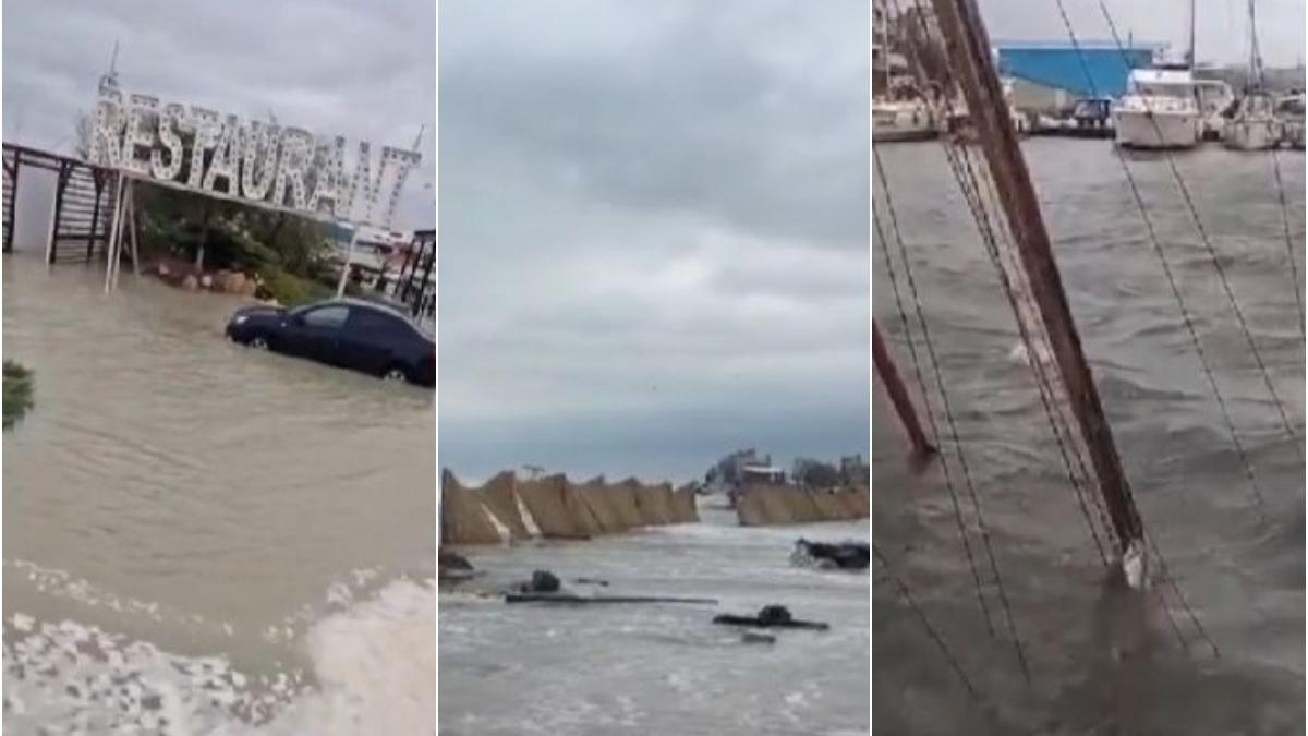 furtuna cod rosu distrus zeci nave masini litoral romanesc ucis doi oameni bulgaria