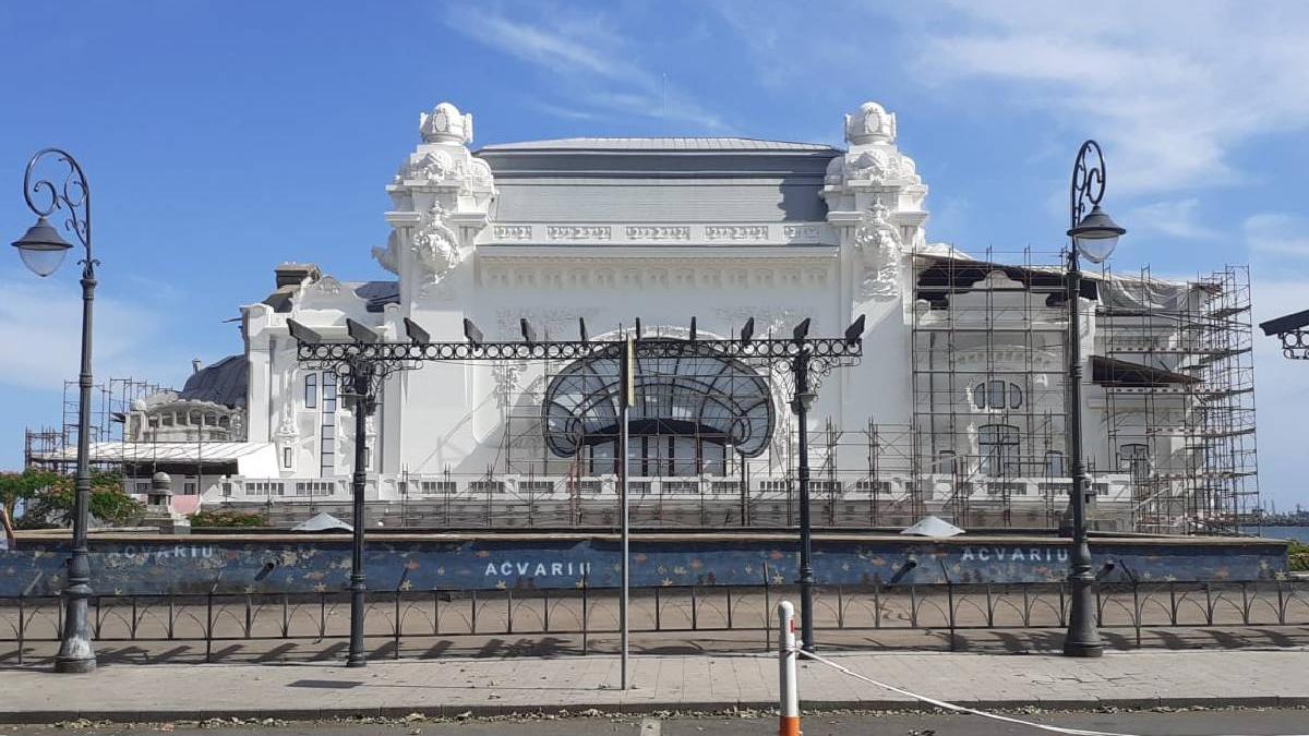 lucrari restaurare cazino constanta inaugurare litoral romanesc