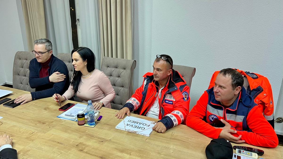 ambulantieri greva foamei lider sindicat